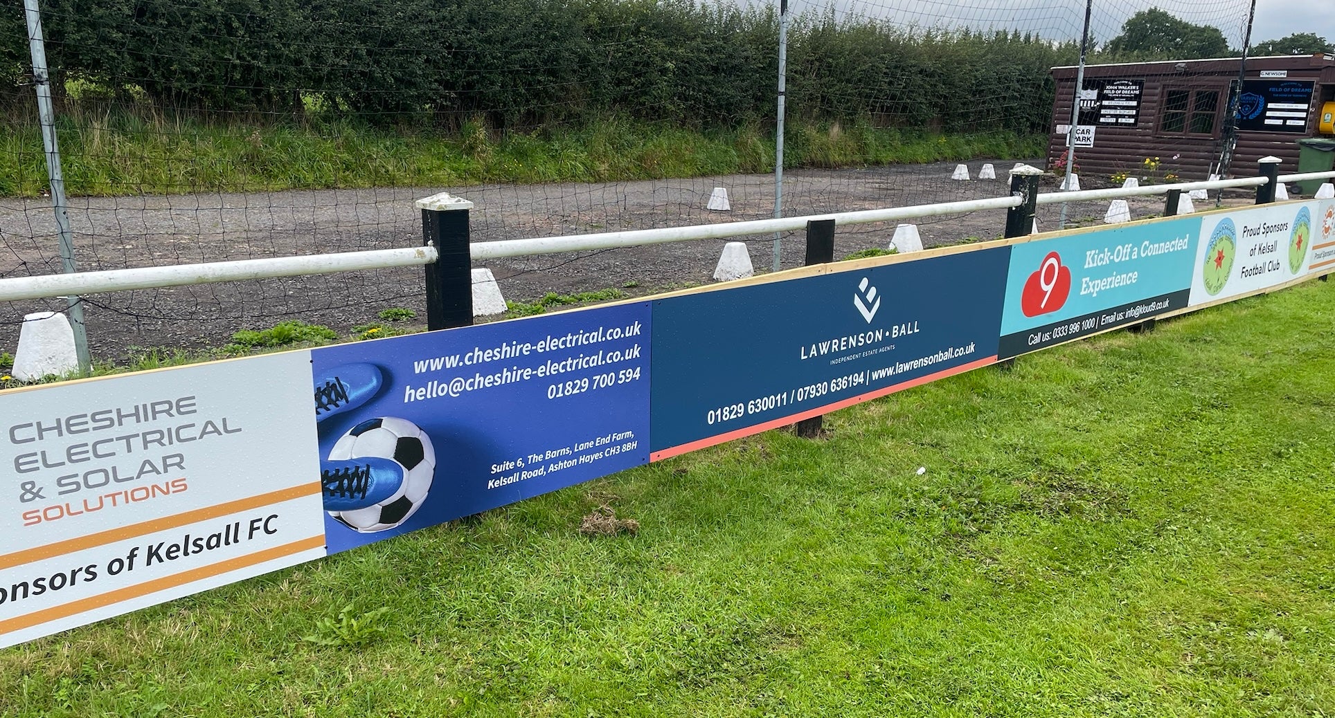 Pitch-Side Advertising Board